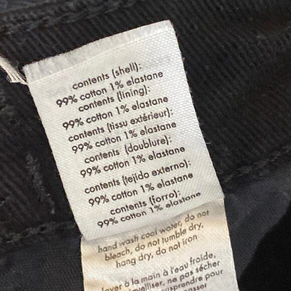 WeWoreWhat Women's Black High Waisted Straight Leg Cargo Trousers Pants Size 26 - Picture 5 of 5